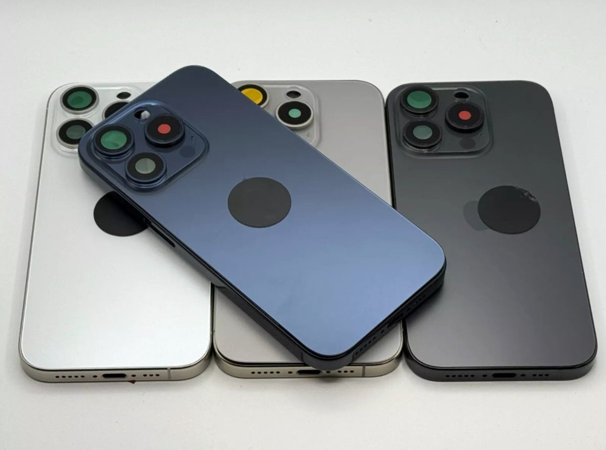Gehäuse für Apple iPhone 15 Pro Rahmen Backcover Housing MagSafe OEM Qualität