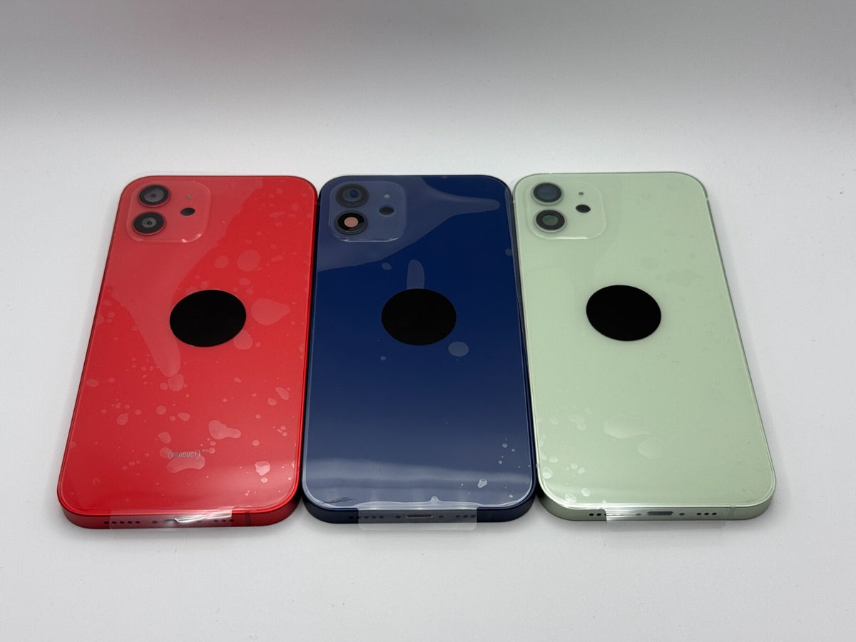 Rahmen für iPhone 12 Gehäuse Backcover Premium Vormontiert MagSafe