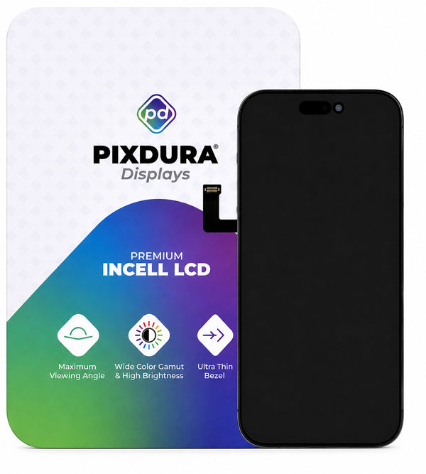Display für iPhone 16 Pro Max LCD Incell 120Hz Bildschirm + Rahmenkleber Premium