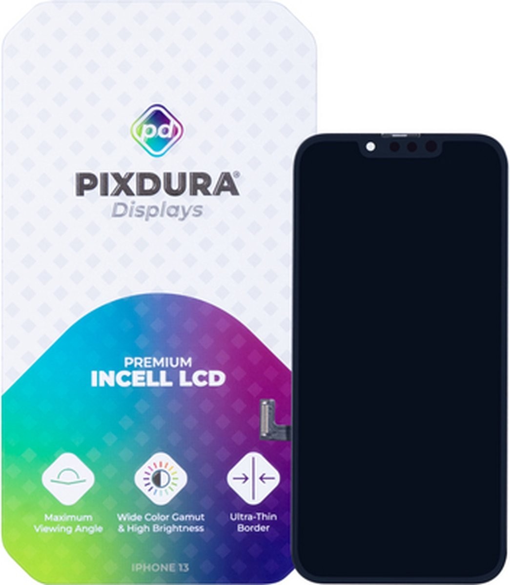 Display für iPhone 13 – Incell Premium Display LCD + Rahmenkleber PIXDURA