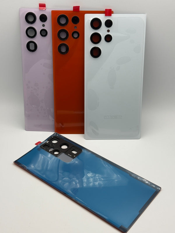 Samsung Galaxy S22 Ultra Akkudeckel Backcover Backglass Rückseite Kleber