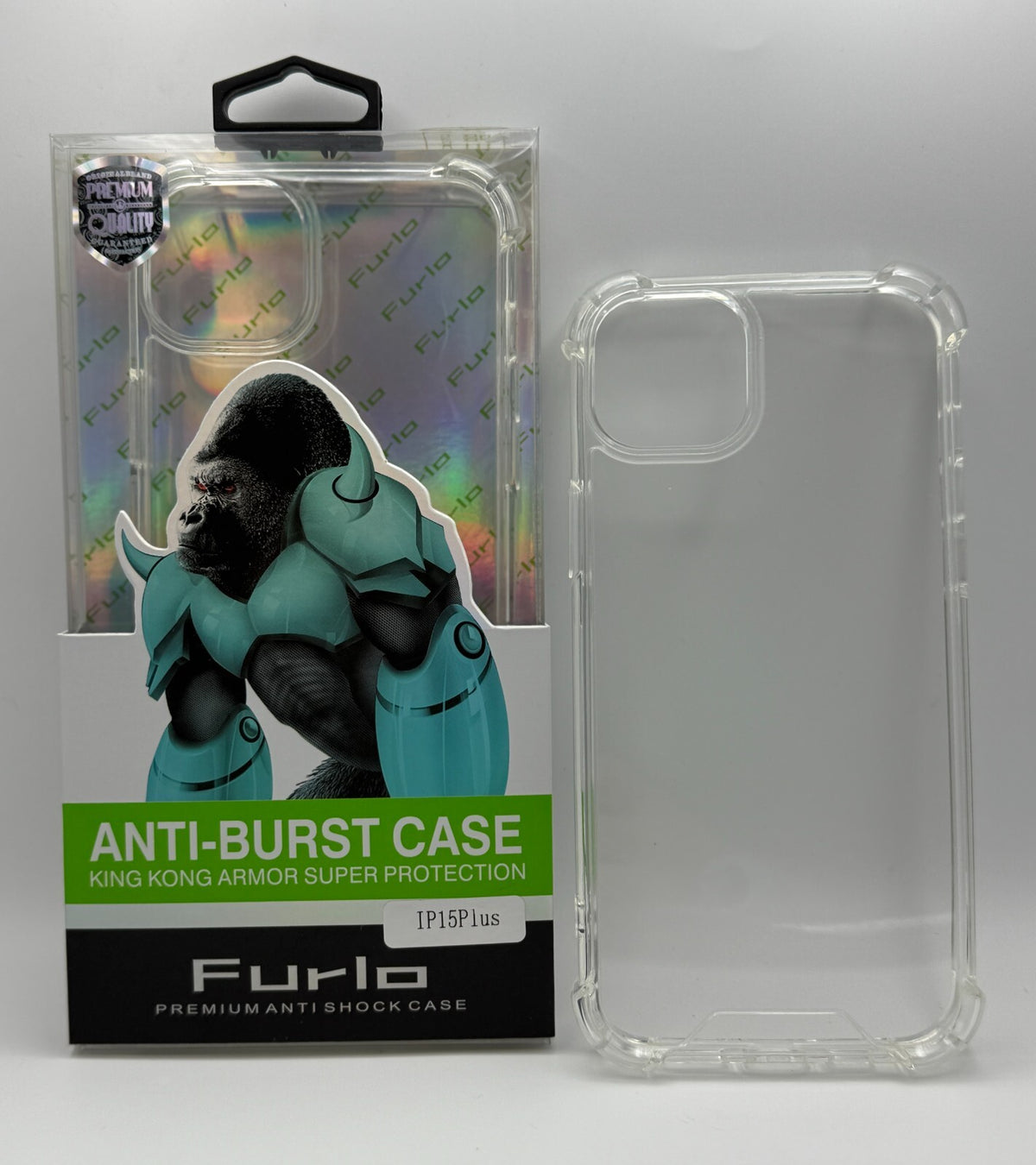 Hülle für Apple iPhone 15 Plus Schutzhülle AntiShock HandyCase Transparent Cover
