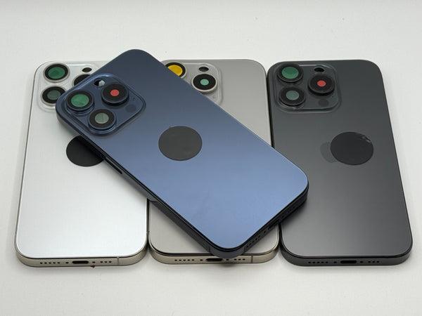 Rahmen iPhone 15 Pro Max Backcover Gehäuse Housing vormontiert Premium